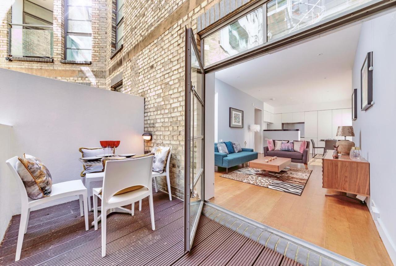 Interior-Designer Apartment With 2 Terraces London Exterior foto